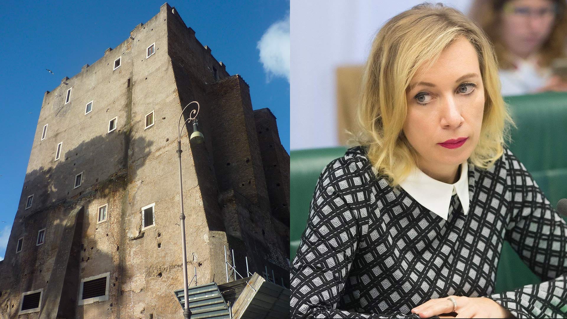 La Torre dei Conti e la propaganda di Zakharova